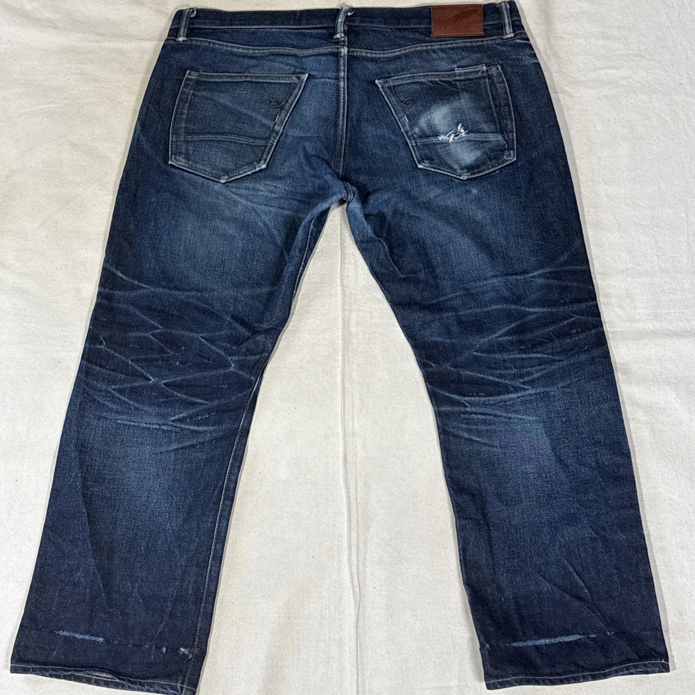 Rogue Territory RGT Stanton Slim Straight Japanese Selvedge Jeans Mens 30 X 29